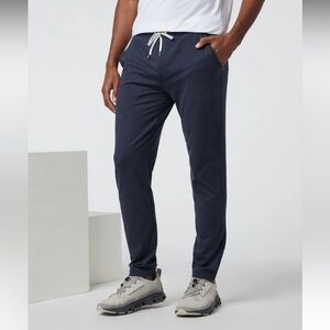 Vuori Ponto Performance Men's Navy Drawstring Jogger Pants